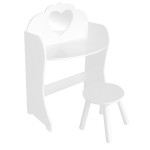 Masuta de toaleta White Star cu scaunel din lemn MDF Liberty House Toys OnlyToys Masuta de toaleta White Star cu scaunel din lemn MDF Liberty House Toys OnlyToys